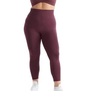 Knix Good to Go Seamless Legging Dark Cherry L